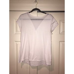White Athletic Top